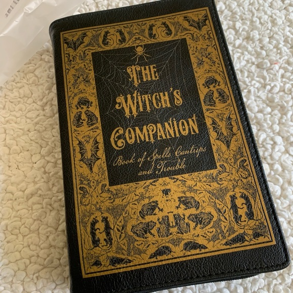 Dolls Kill Handbags - Dolls Kill Witches Companion Spell Book Crossbody Shoulder Bag Purse NWT